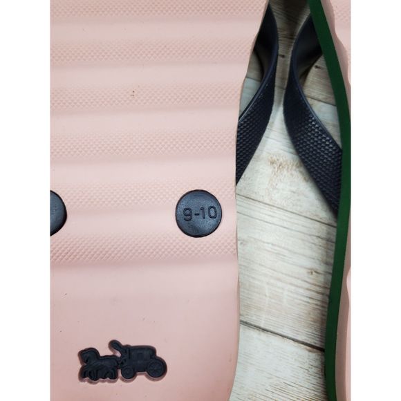 Coach Watermellon FlipFlops Size 9B - Picture 4 of 12